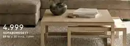 Skeidar CORNUS SOFABORDSETT tilbud