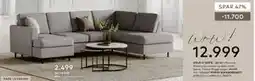 Skeidar OSLO U-SOFA tilbud