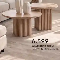 Skeidar WAVE BORD 60CM tilbud