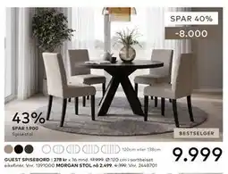 Skeidar GUEST SPISEBORD tilbud