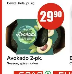 Spar Avokado 2-pk tilbud