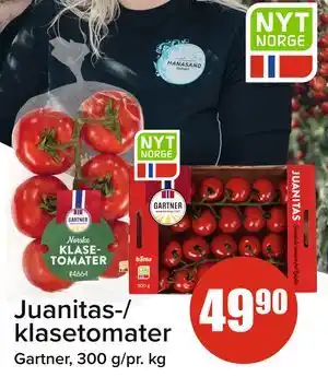 Spar Juanitas-/ klasetomater tilbud
