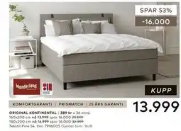 Skeidar ORIGINAL KONTINENTAL tilbud