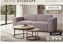 Skeidar LUGO 3-SETER tilbud