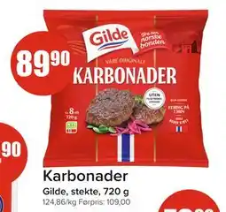 Spar Karbonader tilbud