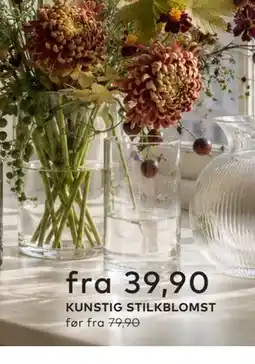 Skeidar KUNSTIG STILKBLOMST tilbud