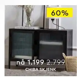 Skeidar CHIBA SKJENK tilbud