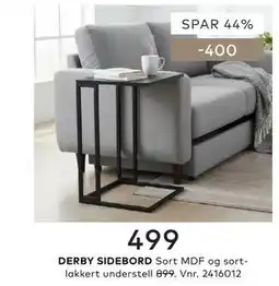 Skeidar DERBY SIDEBORD tilbud