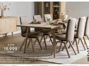 Skeidar WOODCRAFT SPISEBORD tilbud