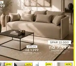 Skeidar CHARLES SOFA tilbud