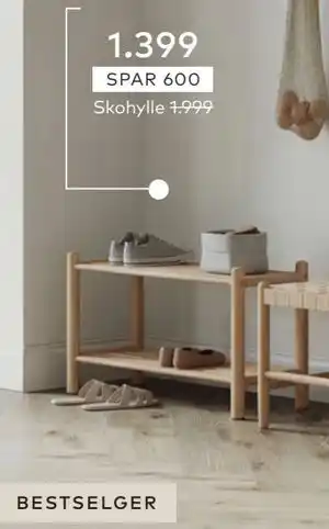 Skeidar Skohylle tilbud