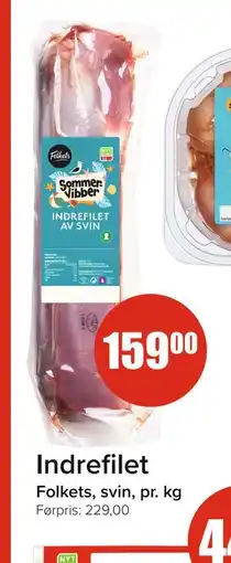 Spar Indrefilet tilbud