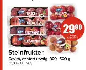 Spar Steinfrukter tilbud