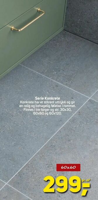 Megaflis Serie Konkrete tilbud