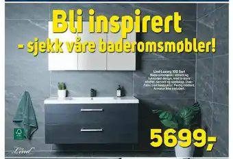 Megaflis Lind Luxury 100 Sort tilbud