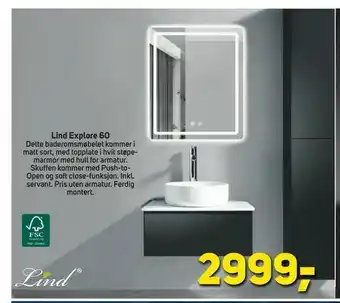 Megaflis Lind Explore tilbud