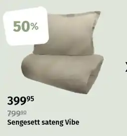 Nille Sengesett sateng Vibe tilbud