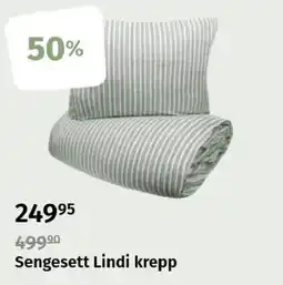 Nille Sengesett Lindi krepp tilbud