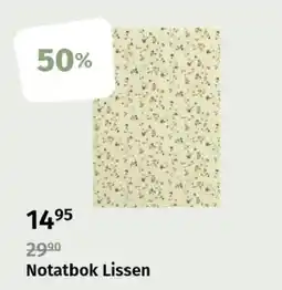 Nille Notatbok Lissen tilbud