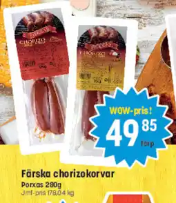 Eurocash Färska chorizokorvar tilbud