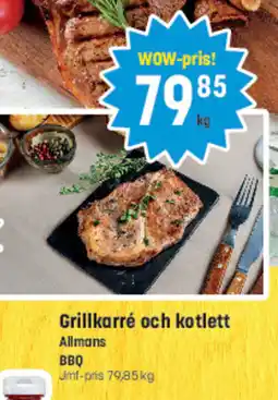 Eurocash Grillkarré och kotlett tilbud