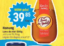 Eurocash Honung tilbud