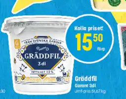 Eurocash Gräddfil tilbud