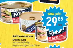 Eurocash Köttkonserver tilbud
