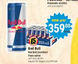 Eurocash Red Bull tilbud