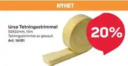 Byggmax Ursa Tetningsstrimmel tilbud