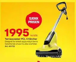 Byggmax Terrassvasker PCL 4 Kärcher tilbud