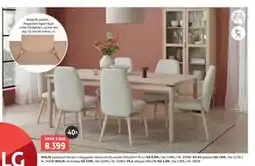 Bohus WOLIN spisebord tilbud