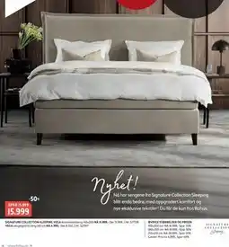 Bohus SIGNATURE COLLECTION SLEEPING VEGA kontinentalseng 140x200 tilbud