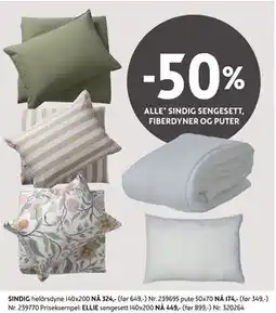 Bohus SINDIG helårsdyne tilbud