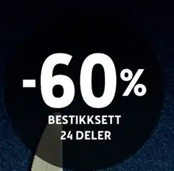 Bohus BESTIKKSETT 24 DELER tilbud