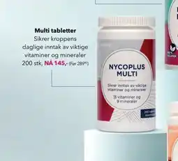 Apotek 1 Multi tabletter tilbud