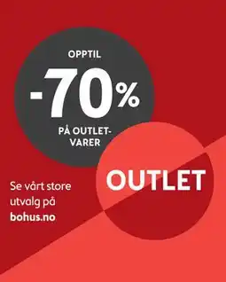 Bohus OUTLET tilbud