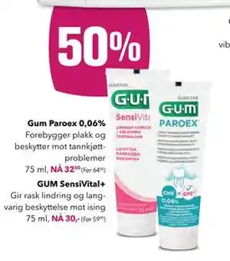 Apotek 1 GUM SensiVital+ tilbud