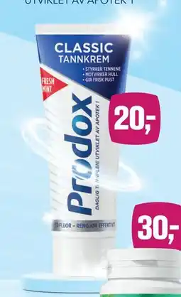 Apotek 1 Prodox CLASSIC TANNKREM tilbud