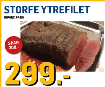 Price Lagerbutikk Storfe ytrefilet tilbud
