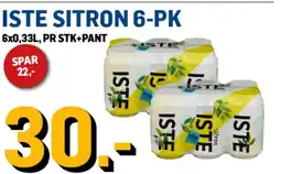 Price Lagerbutikk Iste sitron 6-pk tilbud