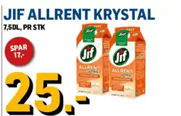 Price Lagerbutikk Jif allrent krystal tilbud