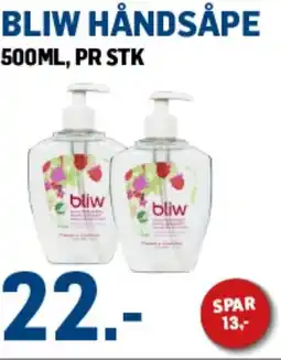 Price Lagerbutikk Bliw håndsåpe tilbud