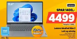 POWER Lenovo IdeaPad Slim 3 Lett og allsidig tilbud