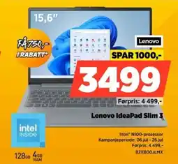 POWER Lenovo IdeaPad Slim 3 tilbud