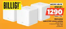 POWER Mercusys Mesh-system Koble til 100+ enheter samtidig tilbud