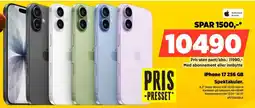 POWER Authorized Reseller iPhone 17 256 GB Spektakulør. tilbud