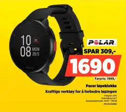 POWER Polar Pacer løpeklokke Kraftige verktøy for å forbedre løpingen tilbud