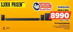 POWER Samsung 11.1.4-kanal lydplanke tilbud