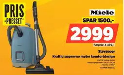 POWER Miele Støvsuger Kraftig sugeevne møter komfortdesign tilbud